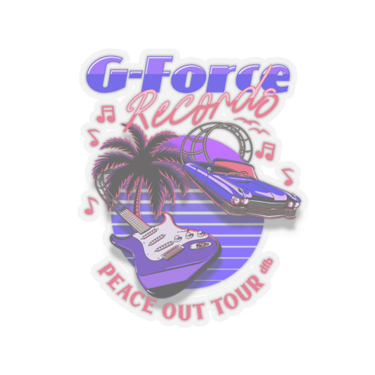 LIMITED EDITION Peace Out Tour  - Kiss-Cut Stickers