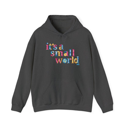 it's a small world -  Adult Hoodie Sweatshirt