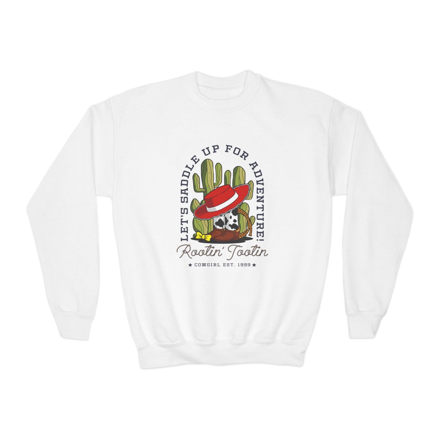 Rootin Tootin - Youth Crewneck Sweatshirt