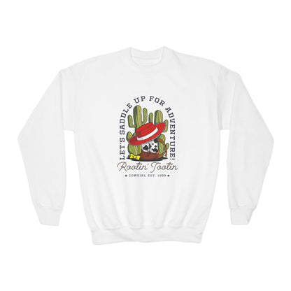 Rootin Tootin - Youth Crewneck Sweatshirt