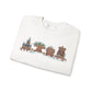 Gingerbread Park Icons - Adult Crewneck Sweatshirt