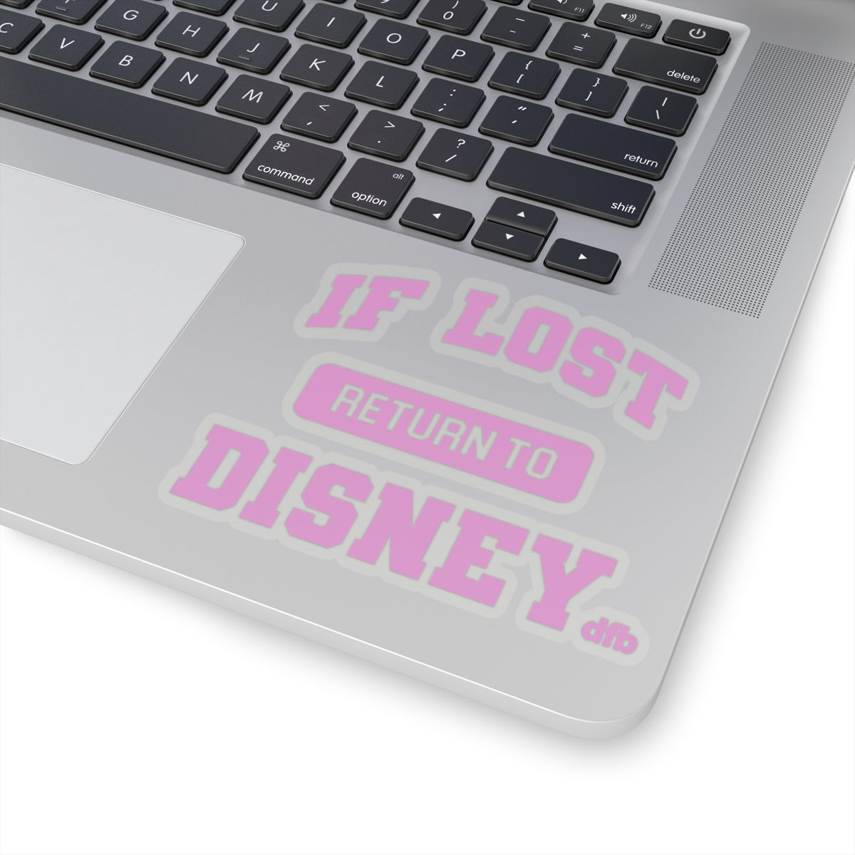 If Lost, Return to the Parks (Pink)  - Kiss-Cut Stickers