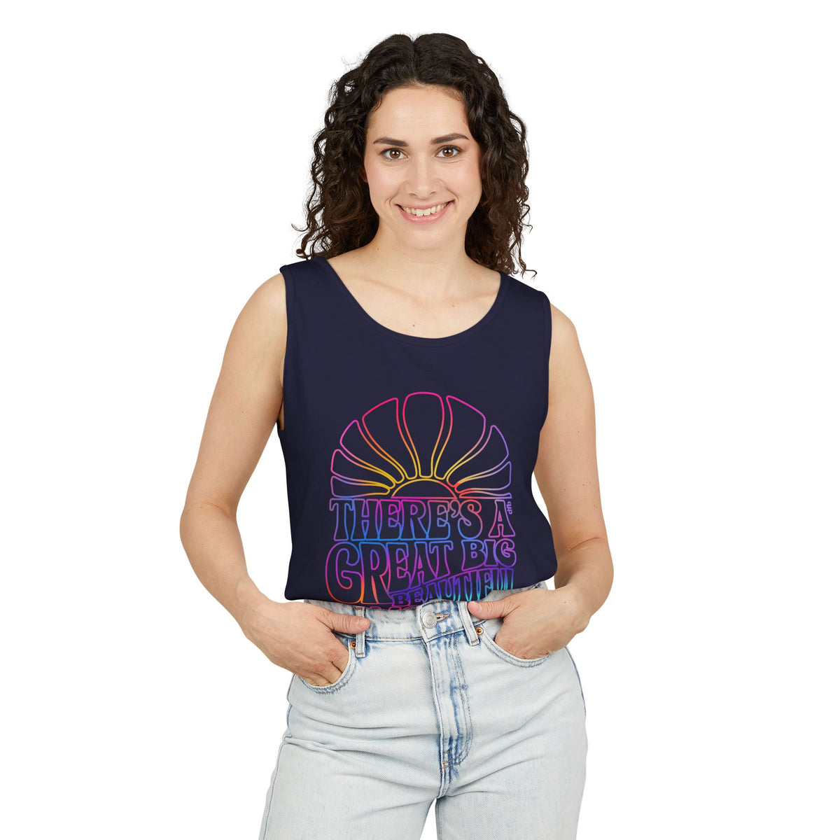 LIMITED EDITION Great Big Beautiful Tomorrow - Unisex Garment-Dyed Tank Top