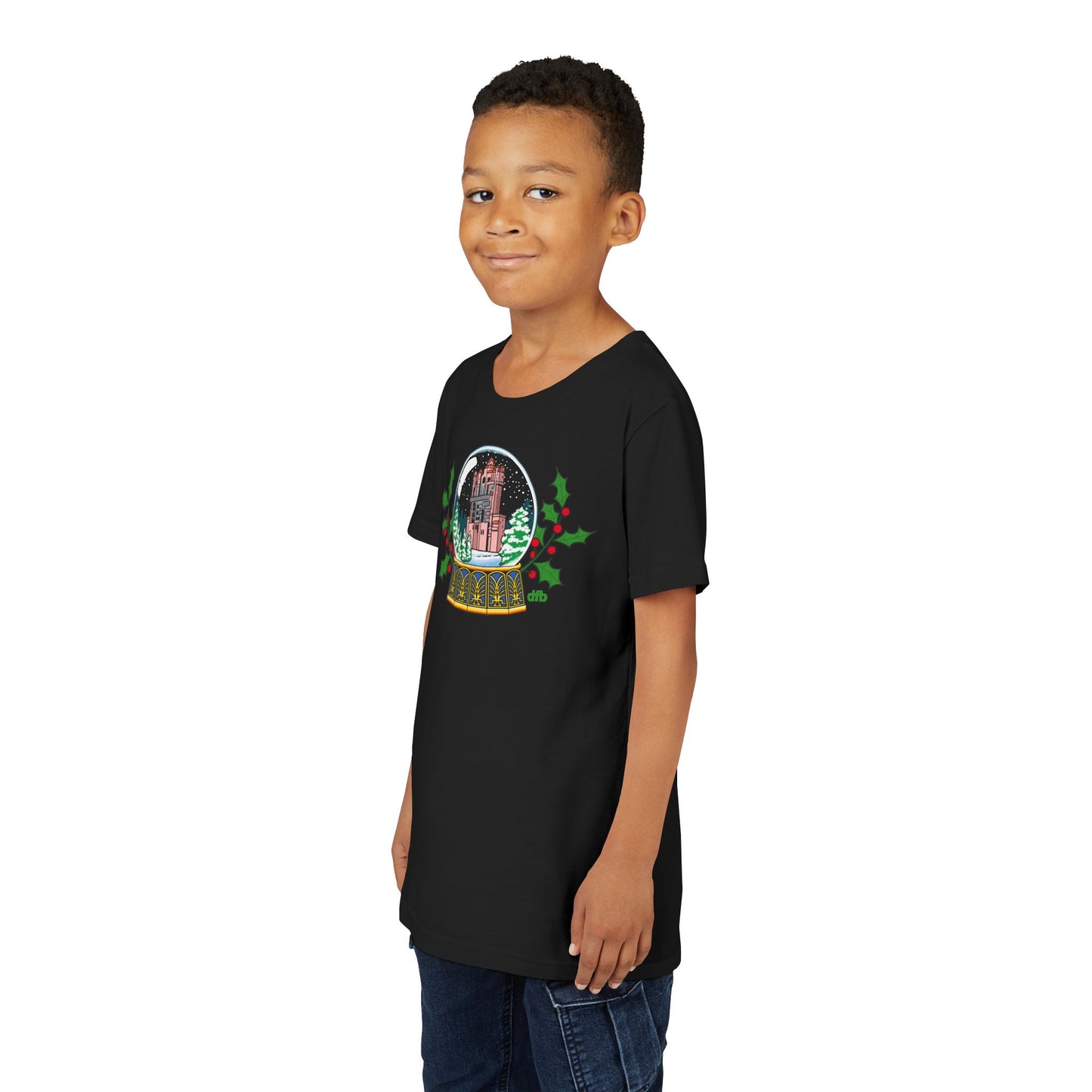 Hollywood Studios Snowglobes -  Kid's Short Sleeve Tee Shirt