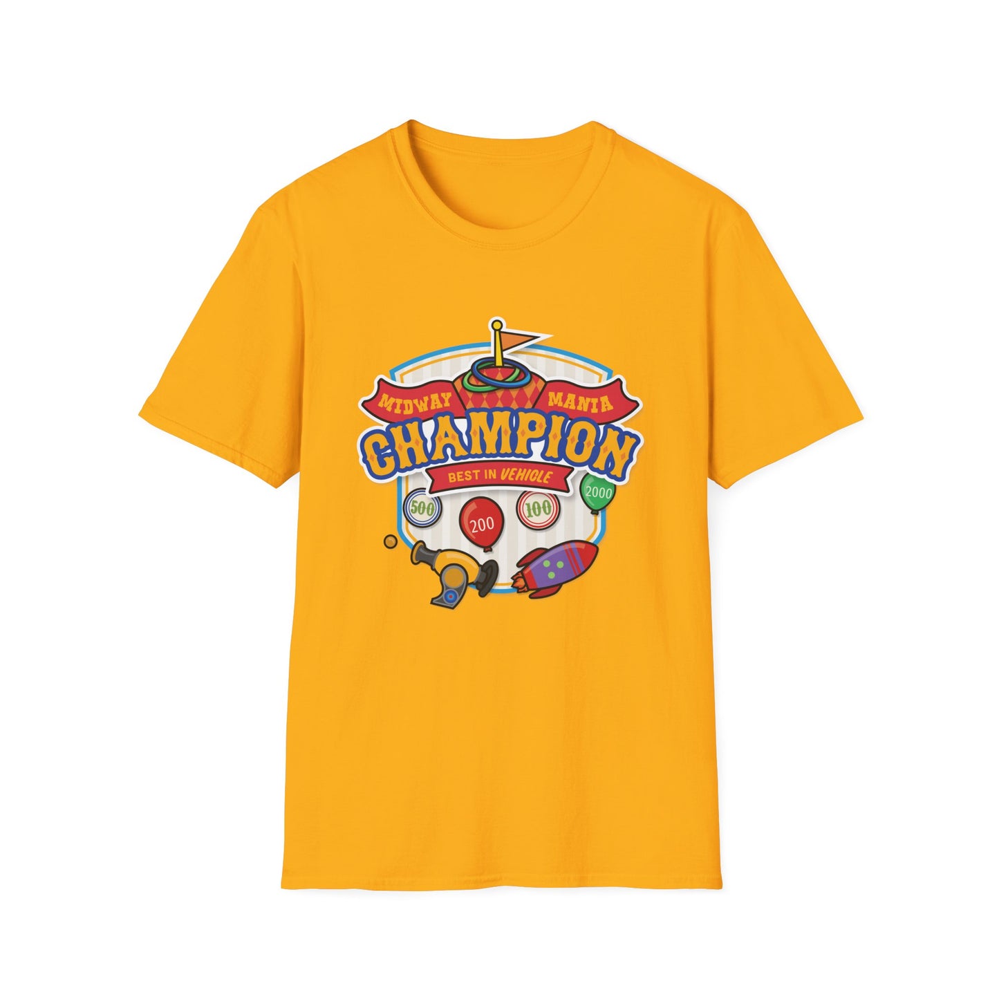 Midway Mania Champion - Adult T-Shirt