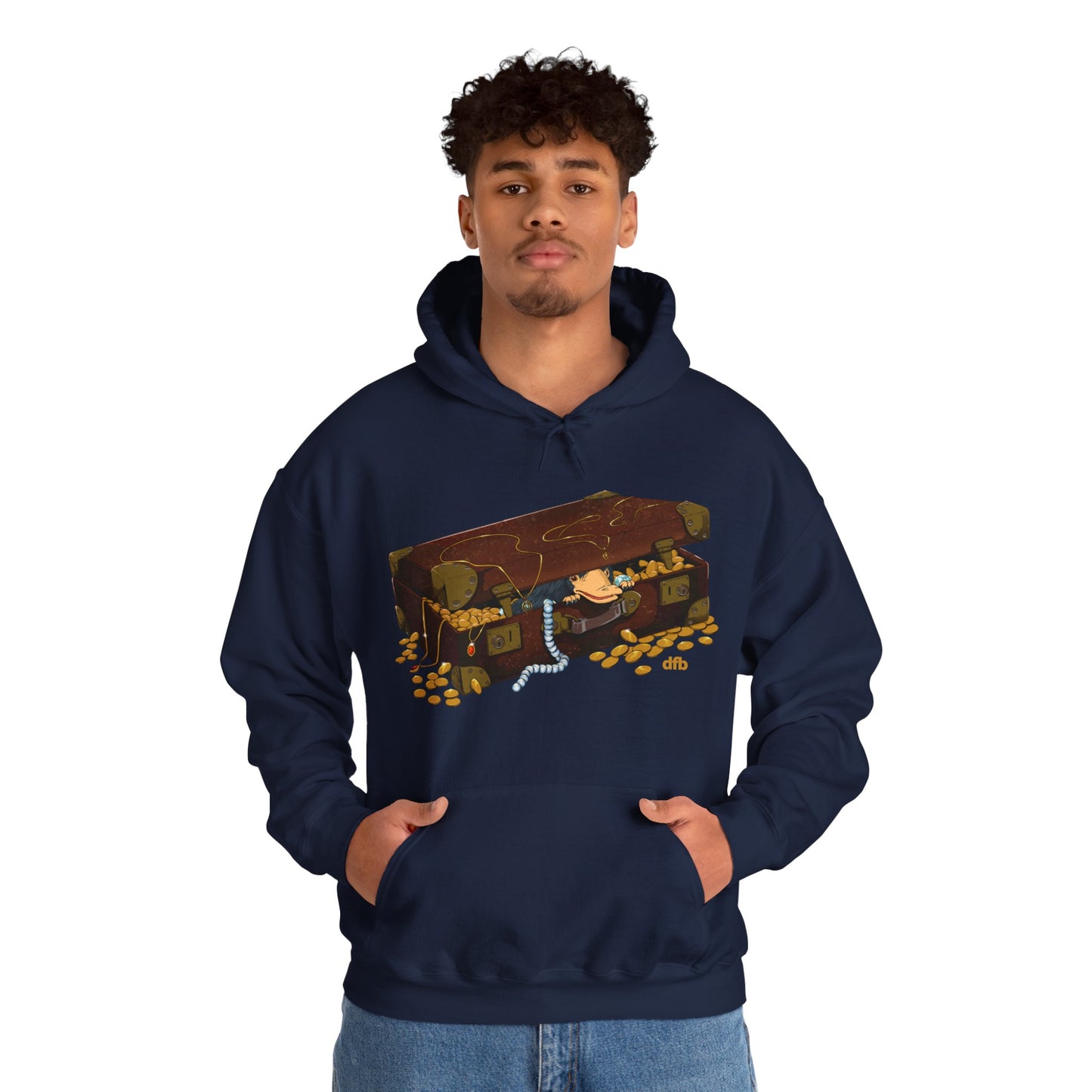 Niffler in a Suitcase - Adult Hoodie Sweatshirt