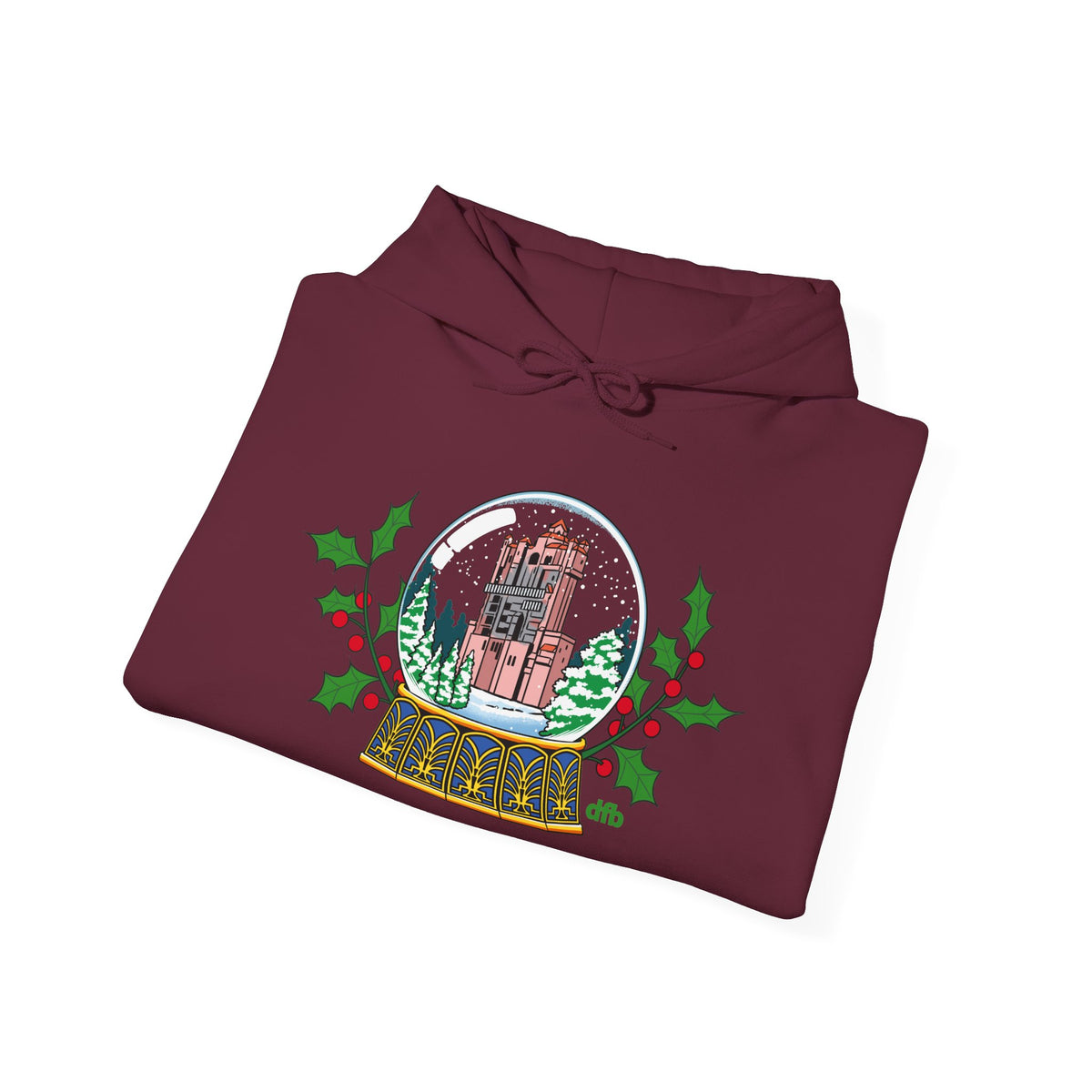 Hollywood Studios Snowglobes -  Adult Hoodie Sweatshirt