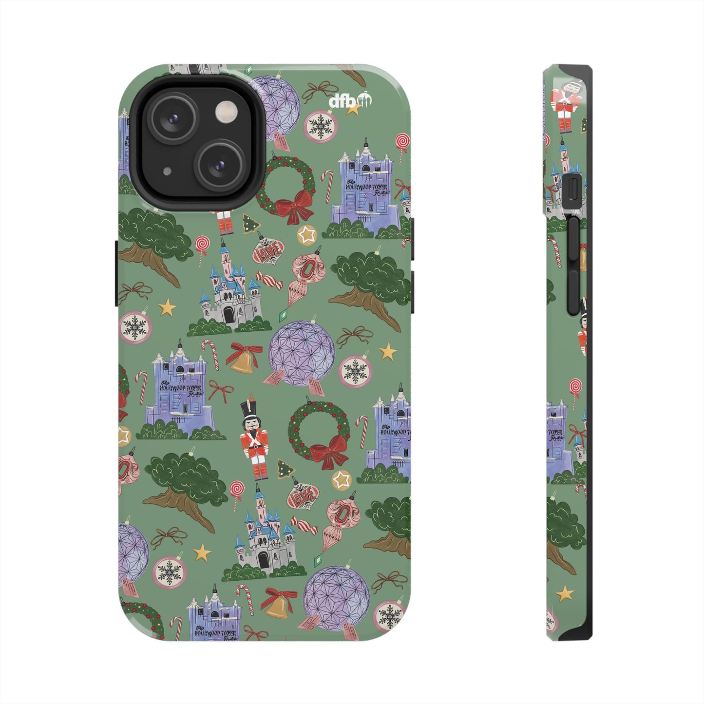 Park Icons Vintage Ornaments - Apple Phone Case