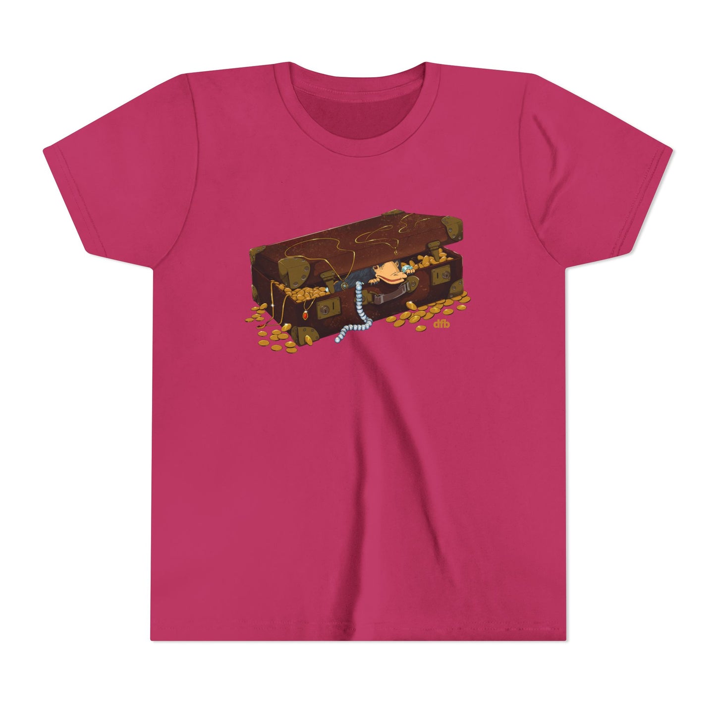 Niffler in a Suitcase -  Kid's Short Sleeve Tee Shirt