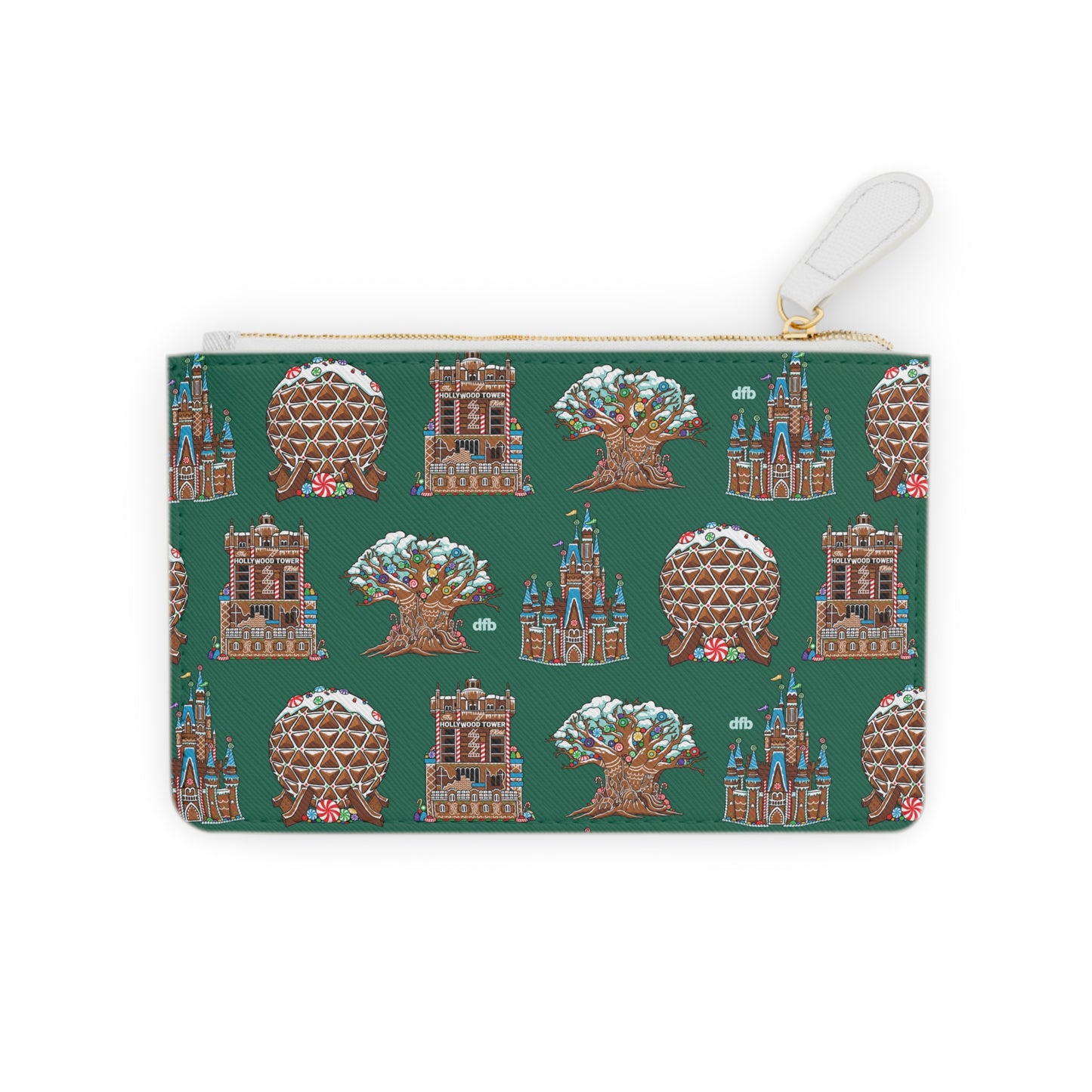 Gingerbread Park Landmarks- Mini Clutch Bag
