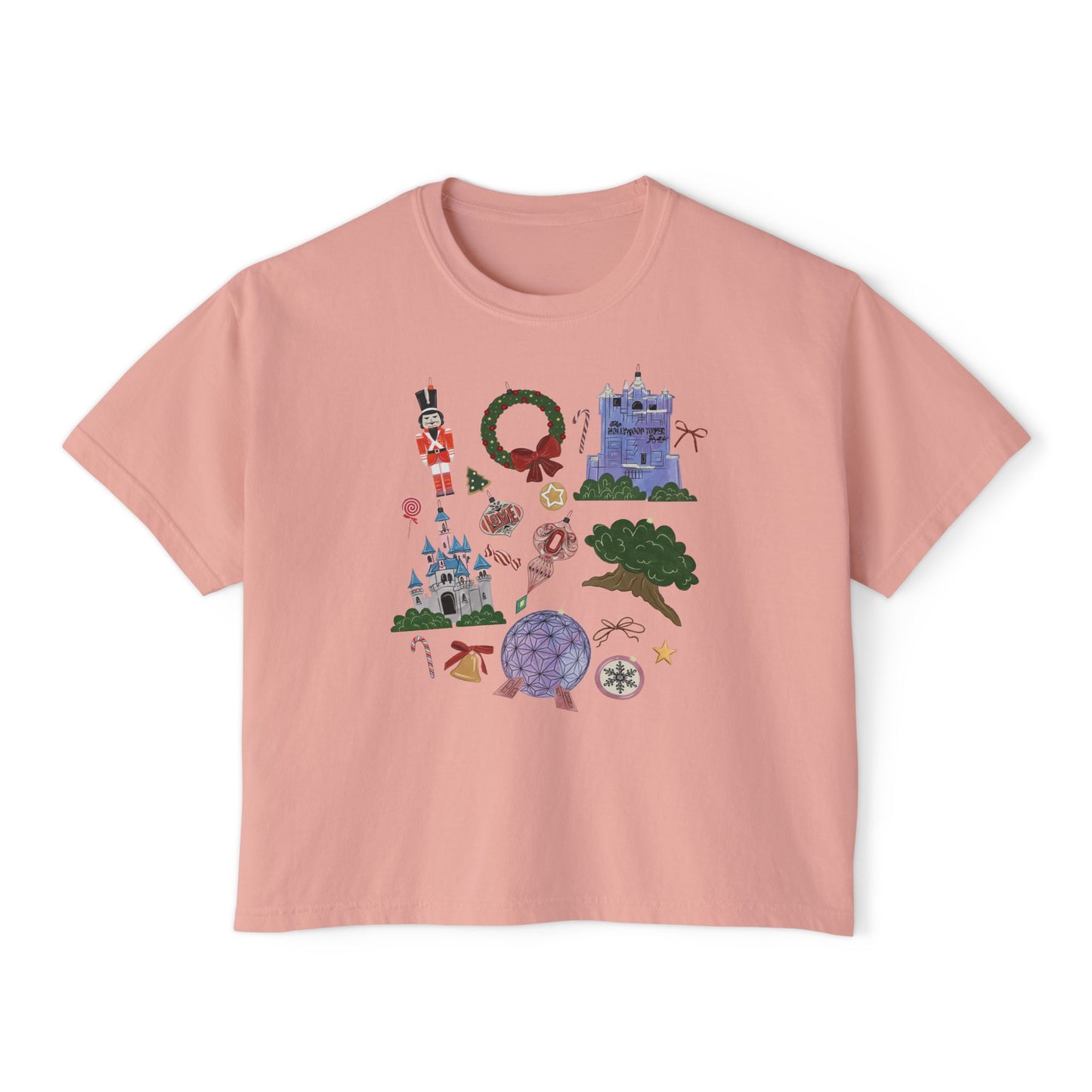 Park Icons Vintage Ornaments - Women's Boxy Tee