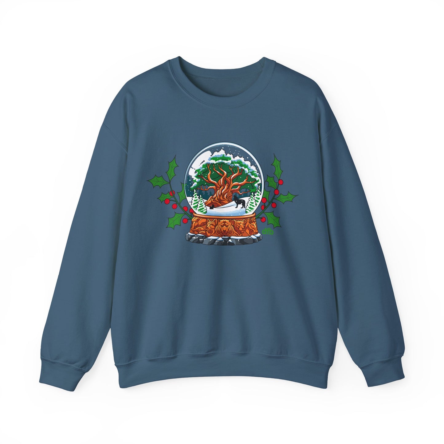 Animal Kingdom Snowglobes - Adult Crewneck Sweatshirt