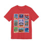 EPCOT Vintage Stamps - Adult Tee Shirt