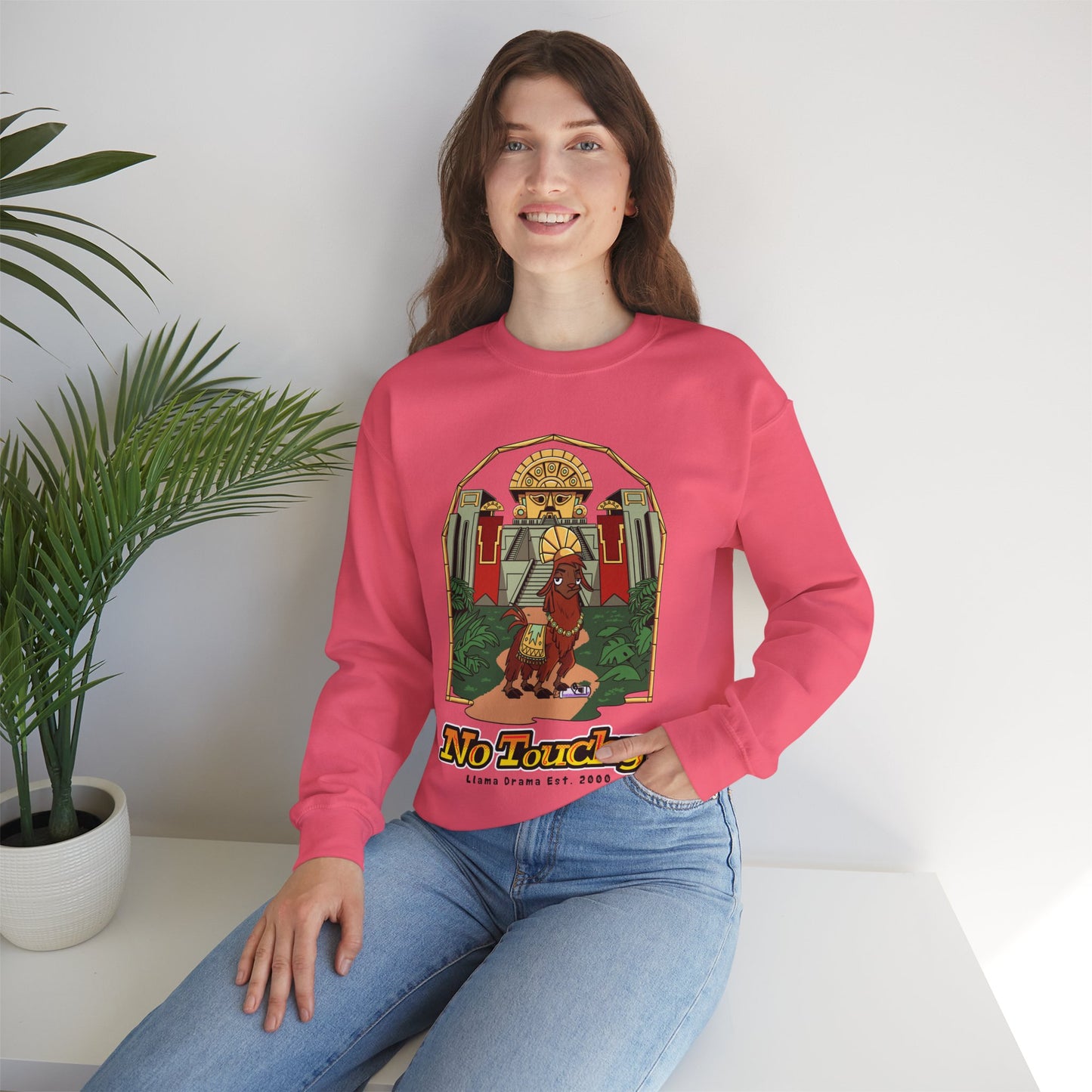 No Touchy - Emperor's New Groove - Adult Crewneck Sweatshirt