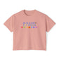 Go to Disney, Eat Snacks, Be Happy - Women's Boxy Tee