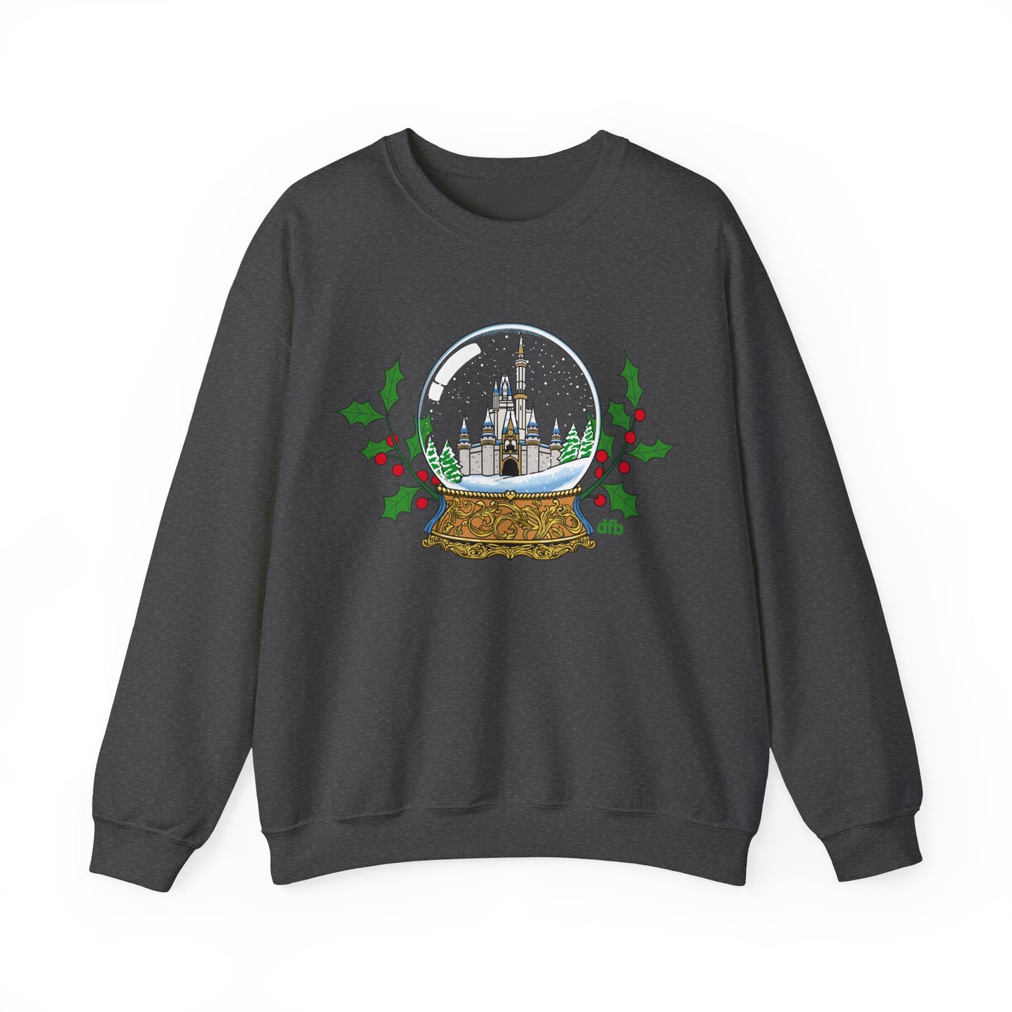 Magic Kingdom Snowglobes - Adult Crewneck Sweatshirt