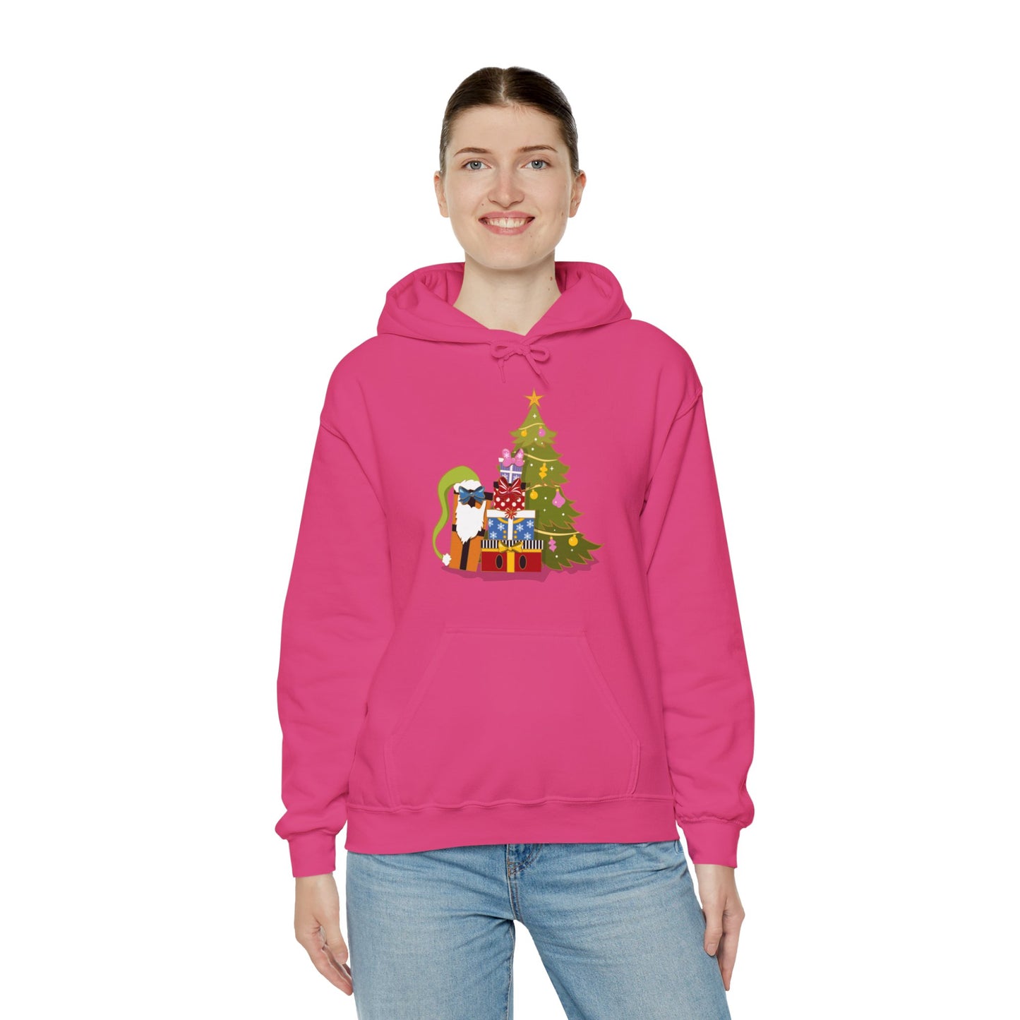 Fab 5 as Christmas Presents - Adult Hoodie Sweatshirt