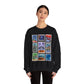 EPCOT Vintage Stamps - Adult Crewneck Sweatshirt