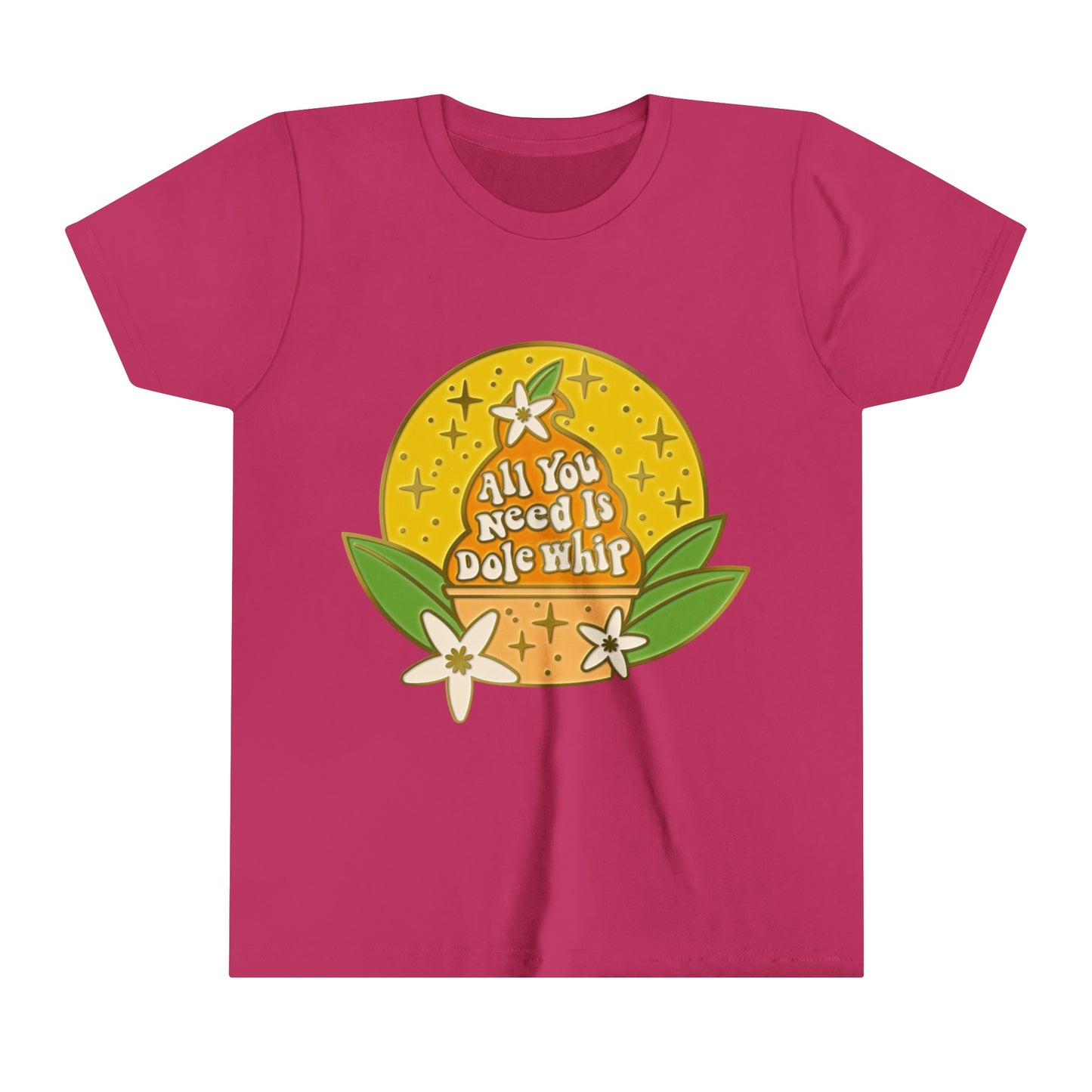 All You Need Is Dole Whip - Youth Short Sleeve Tee Shirt