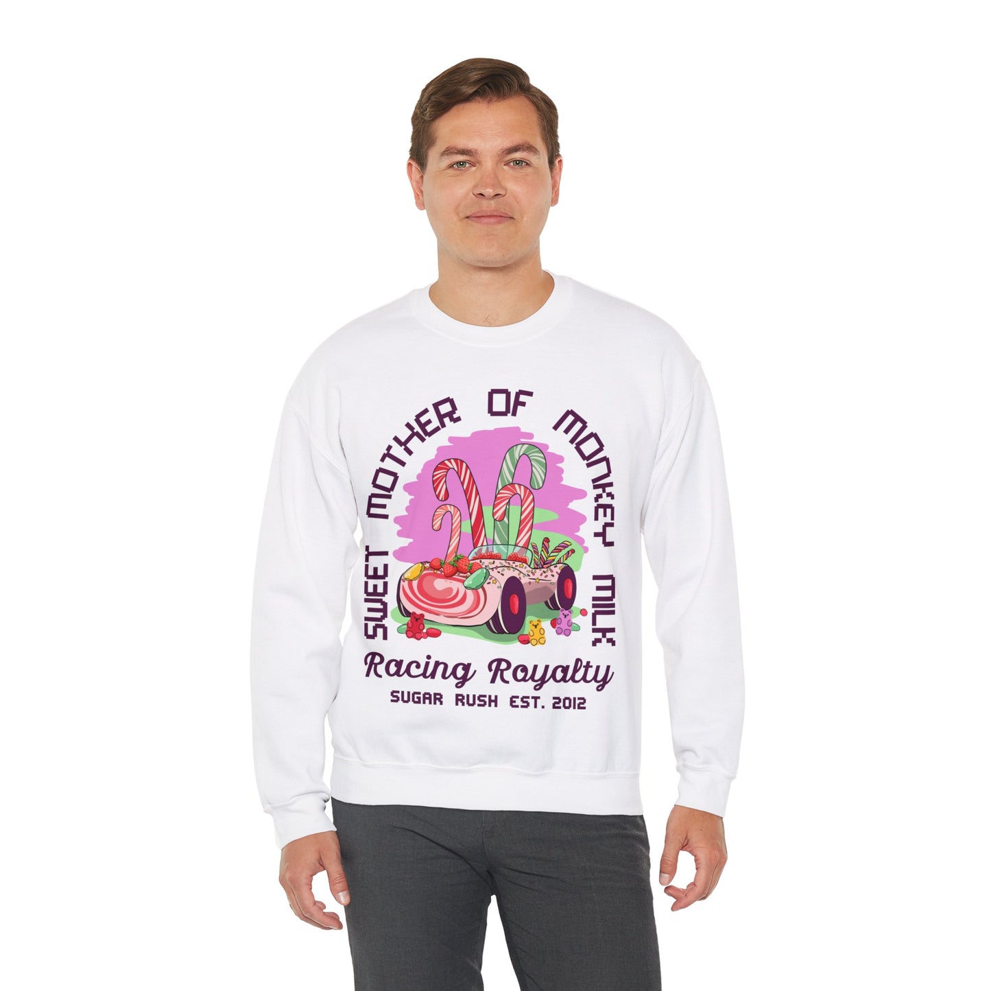 Vanellope von Schweetz - Racing Royalty - Adult Crewneck Sweatshirt