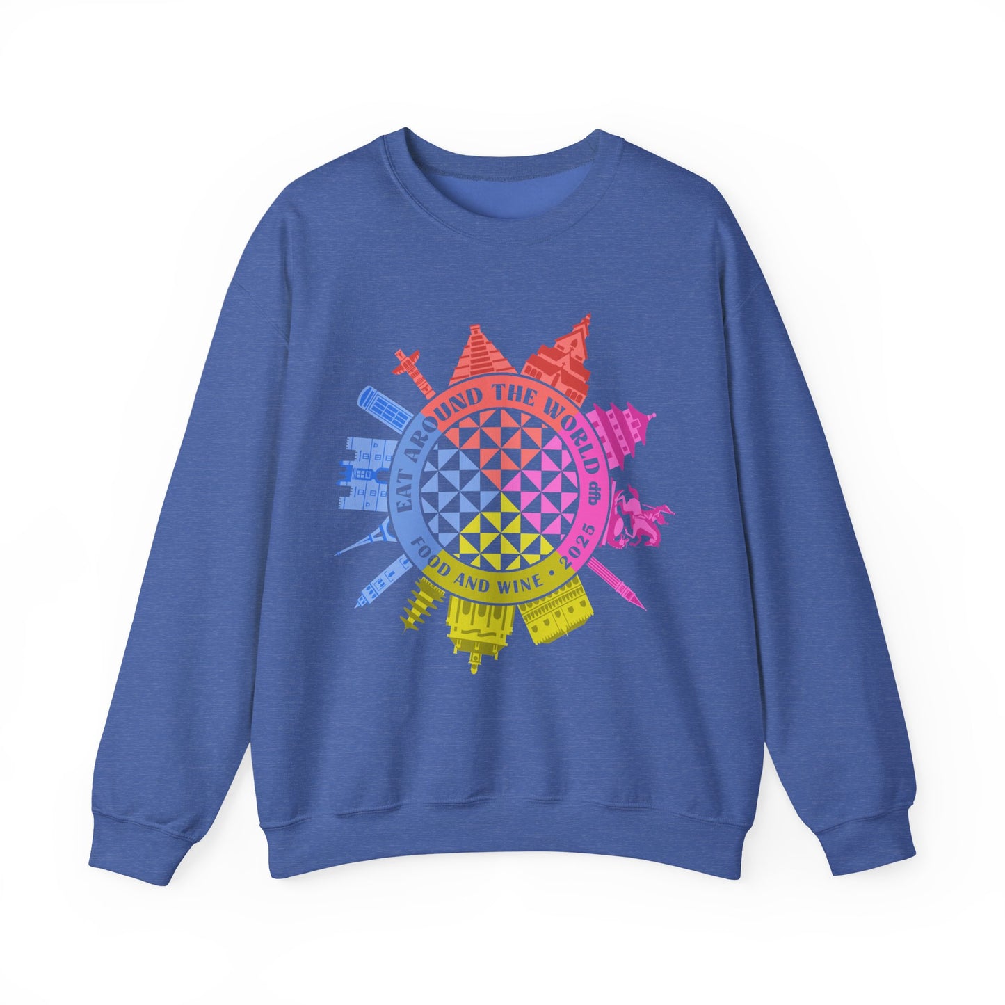LIMITED EDITION Food & Wine Compass - Adult Crewneck Sweatshirt