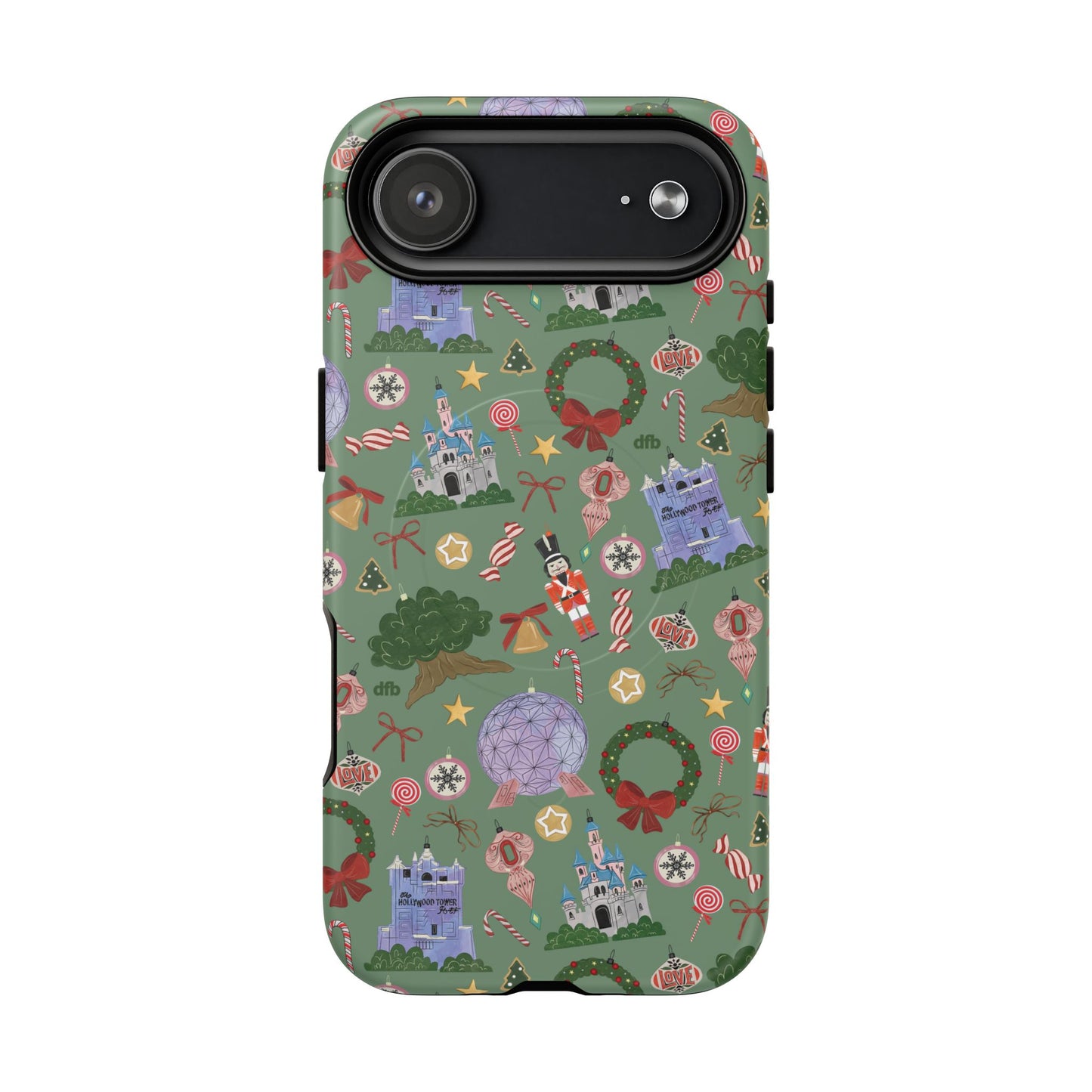 Park Icons Vintage Ornaments - Tough Magnetic iPhone Case