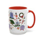 Park Icons Vintage Ornaments - Mug, 11oz and 15oz