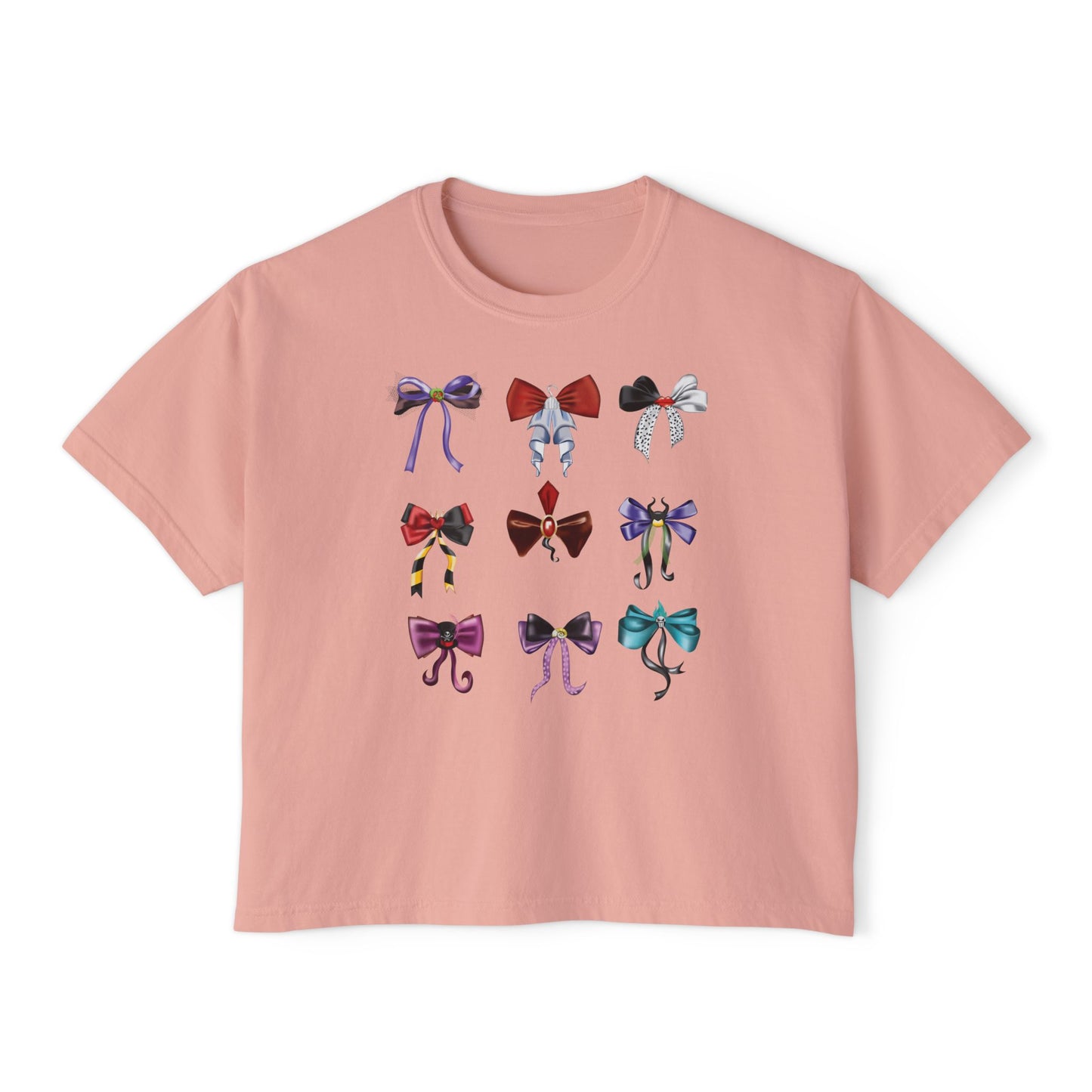 Bad to the Bow - Villains Bows - Women's Boxy Tee