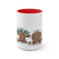 Gingerbread Park Icons - Accent Mugs