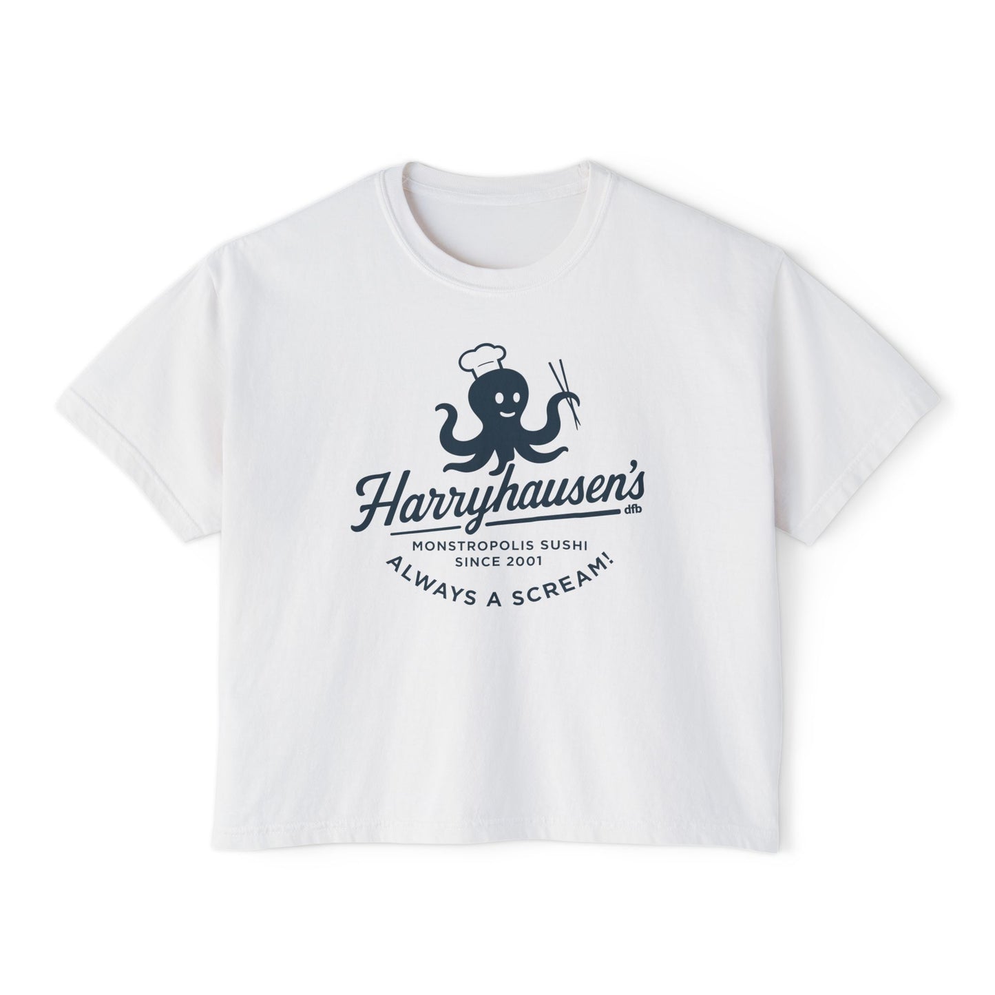 Harryhausen's - Women's Boxy Tee