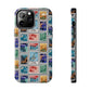 Magic Kingdom Vintage Stamps - Apple Phone Case