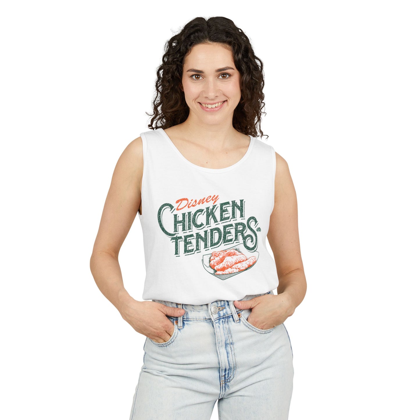 Chicken Tenders - Unisex Garment-Dyed Tank Top