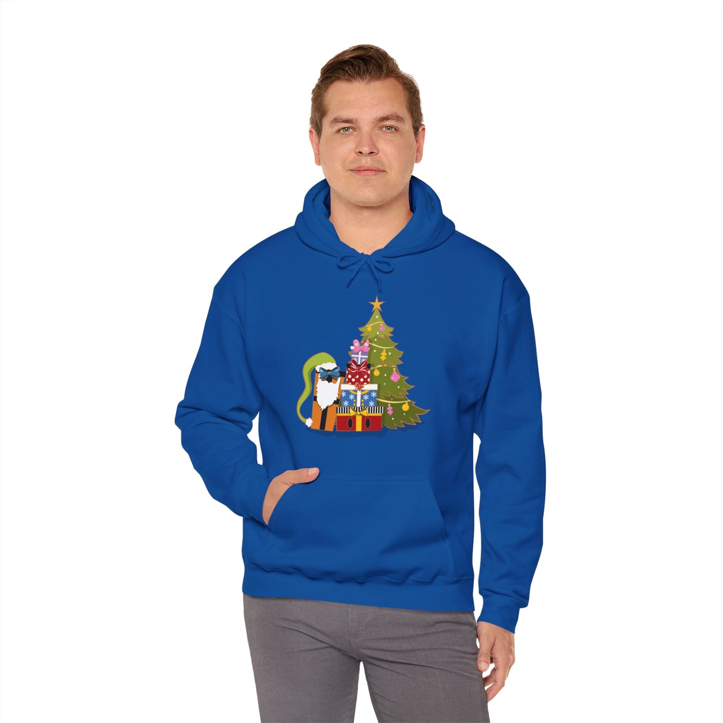 Fab 5 as Christmas Presents - Adult Hoodie Sweatshirt