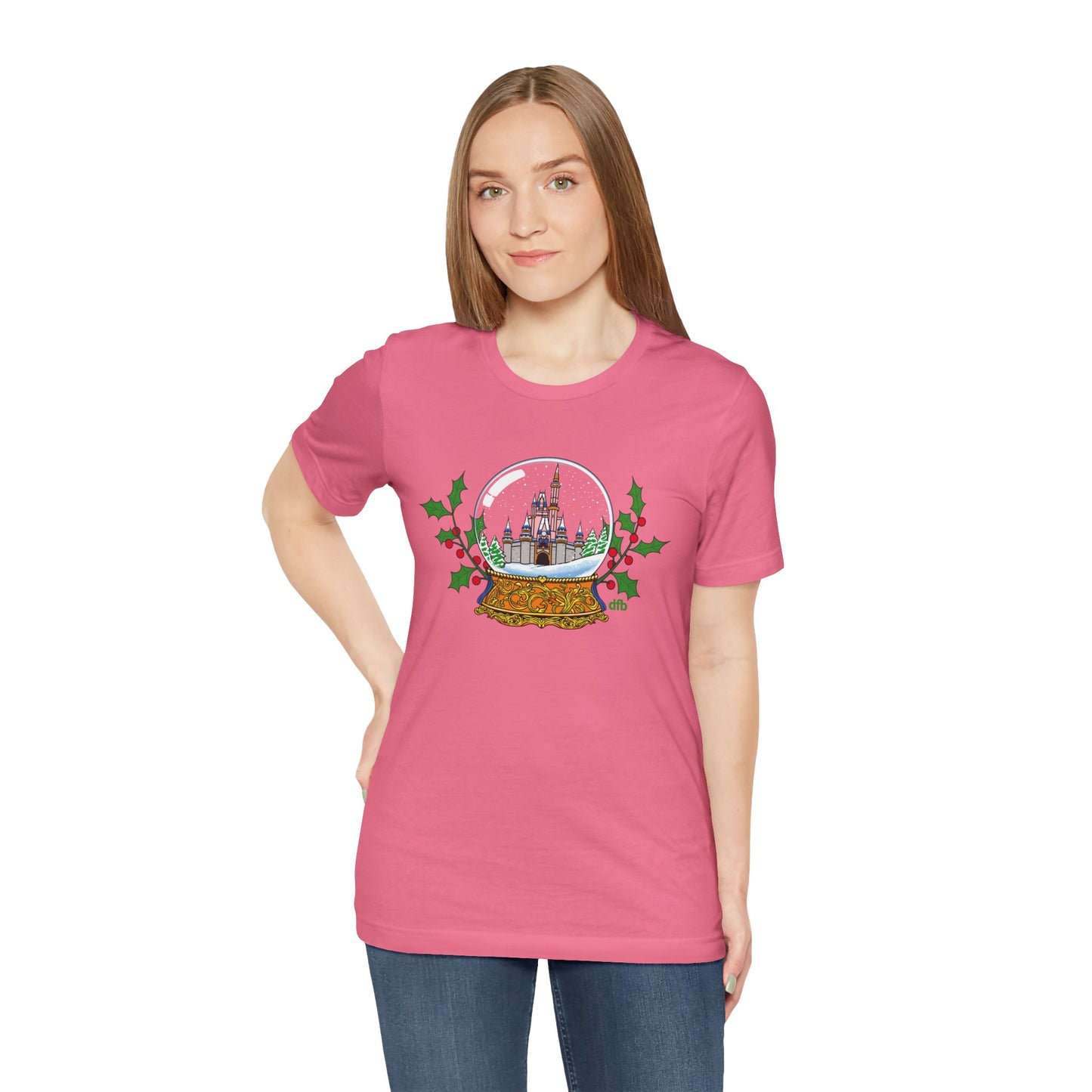 Magic Kingdom Snowglobes - Adult Tee Shirt