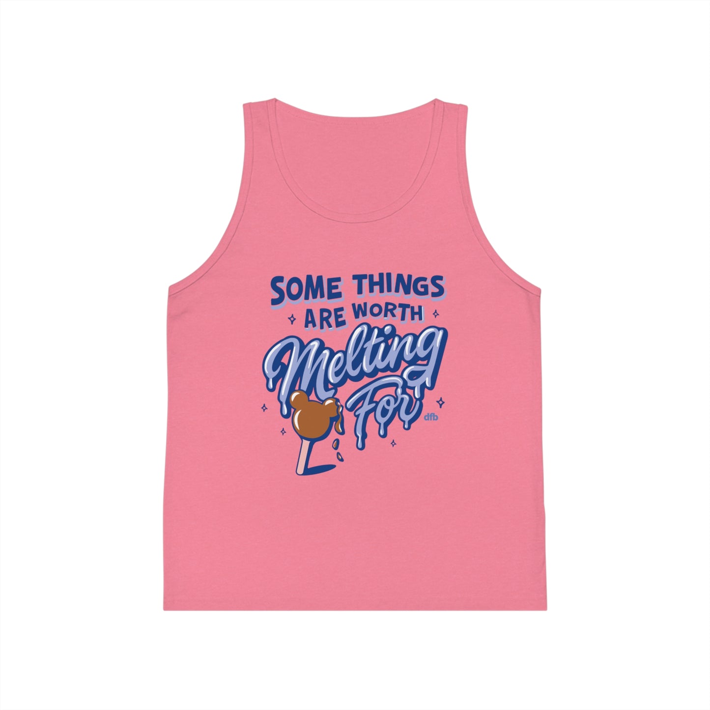 Some Things Are Worth Melting For - Kid's Jersey Tank Top