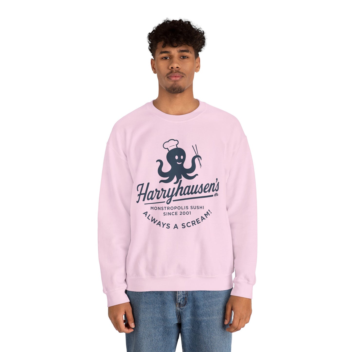 Harryhausen's - Adult Crewneck Sweatshirt