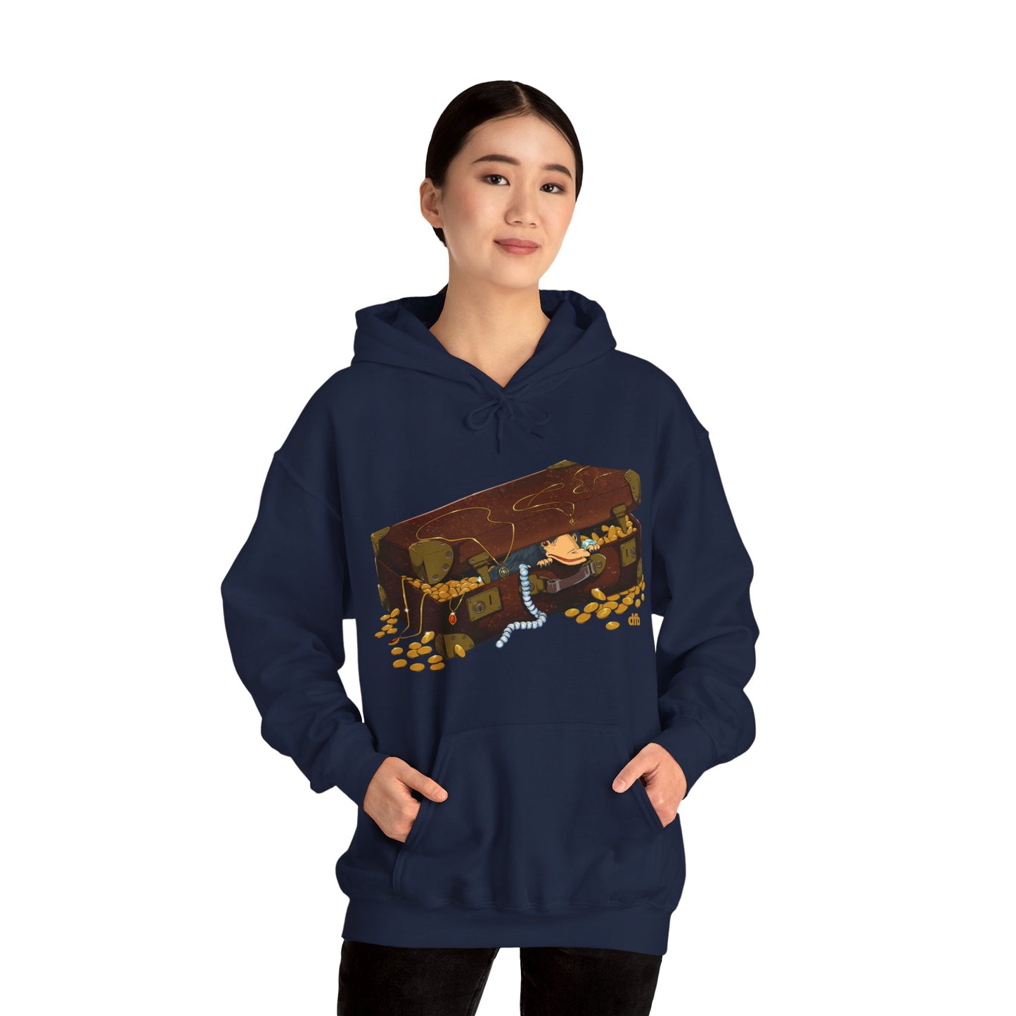 Niffler in a Suitcase - Adult Hoodie Sweatshirt