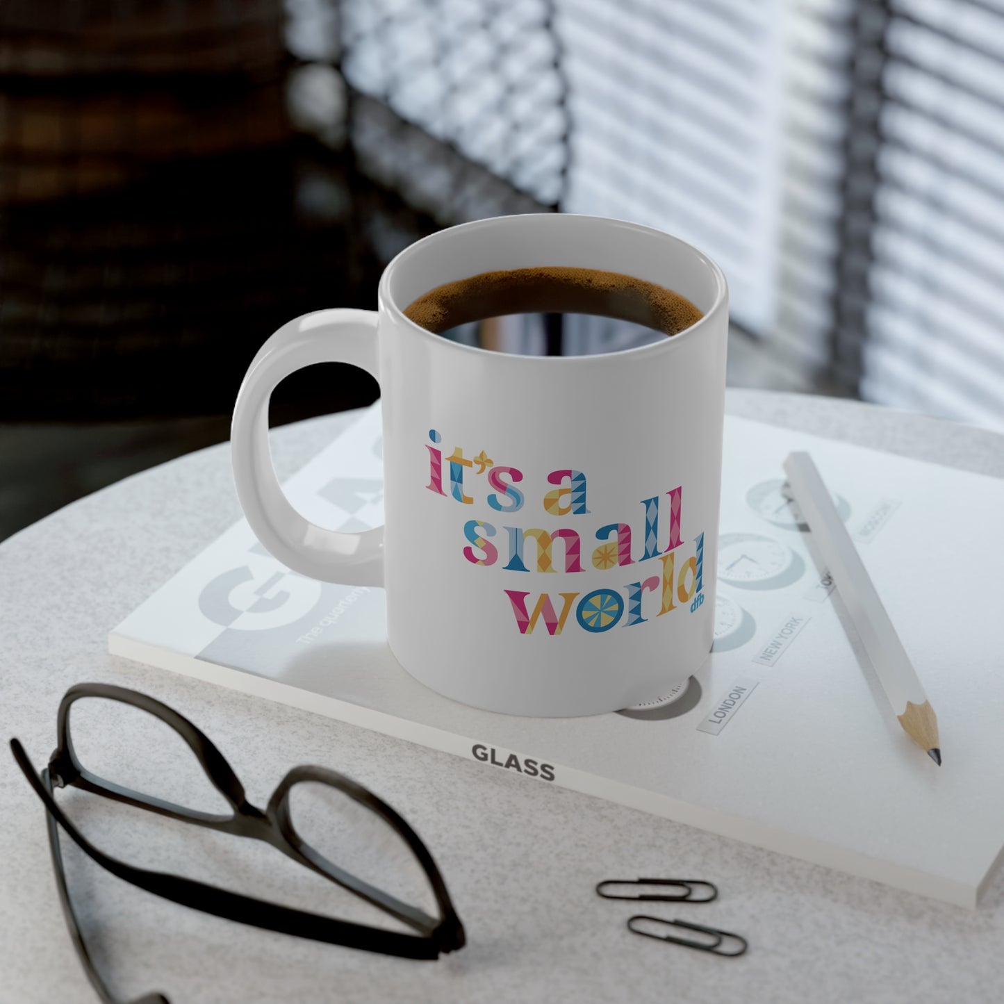 it's a small world - Jumbo Mug, 20oz