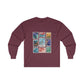 Magic Kingdom Vintage Stamps - Long Sleeve Tee