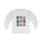 Magic Kingdom Vintage Stamps - Long Sleeve Tee