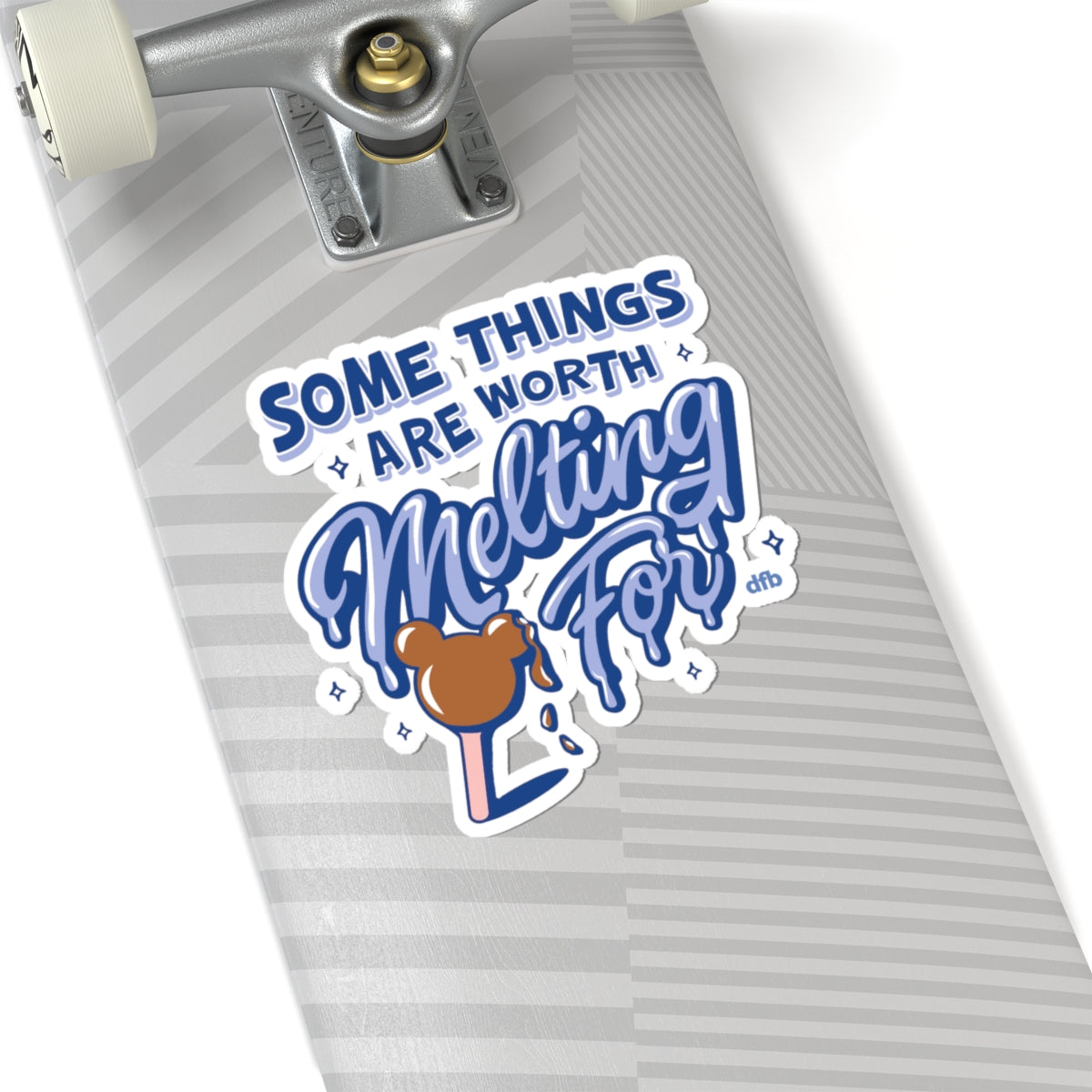 Some Things Are Worth Melting For  - Kiss-Cut Stickers