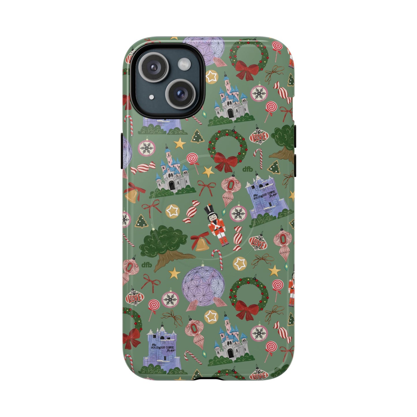 Park Icons Vintage Ornaments - Tough Magnetic iPhone Case