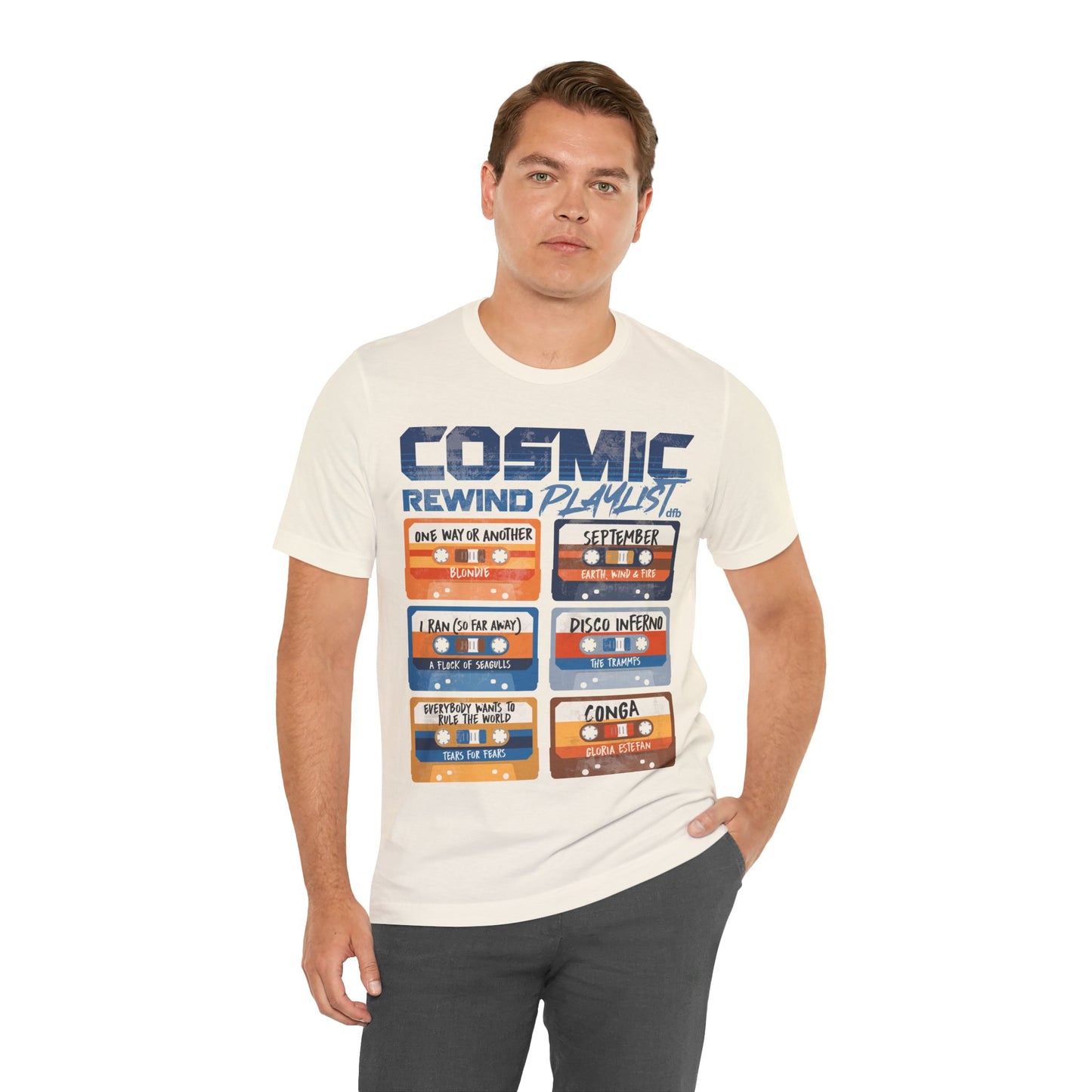 Cosmic Rewind Mixtapes - Adult Tee Shirt