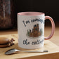 Snowy Cabin Castle I'm Coming to the Cottage - Mug, 11oz and 15oz