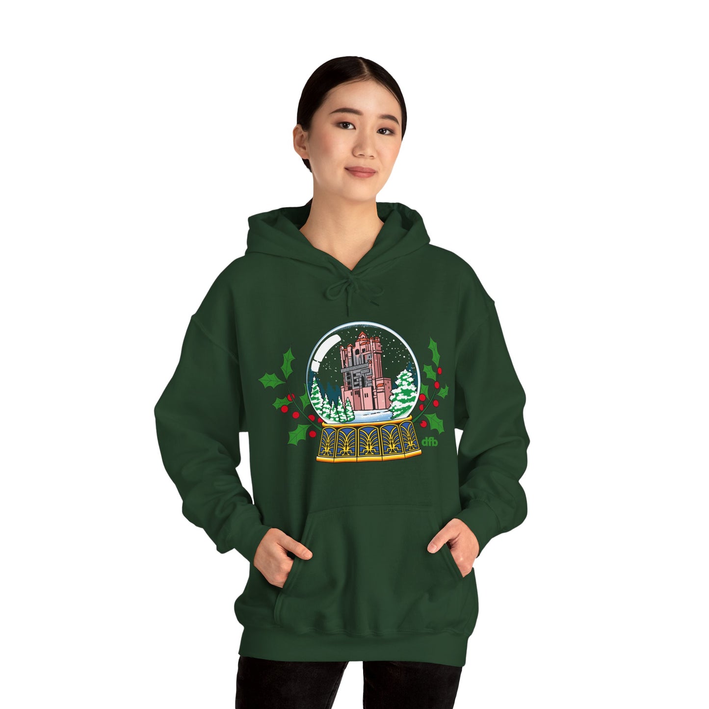 Hollywood Studios Snowglobes -  Adult Hoodie Sweatshirt