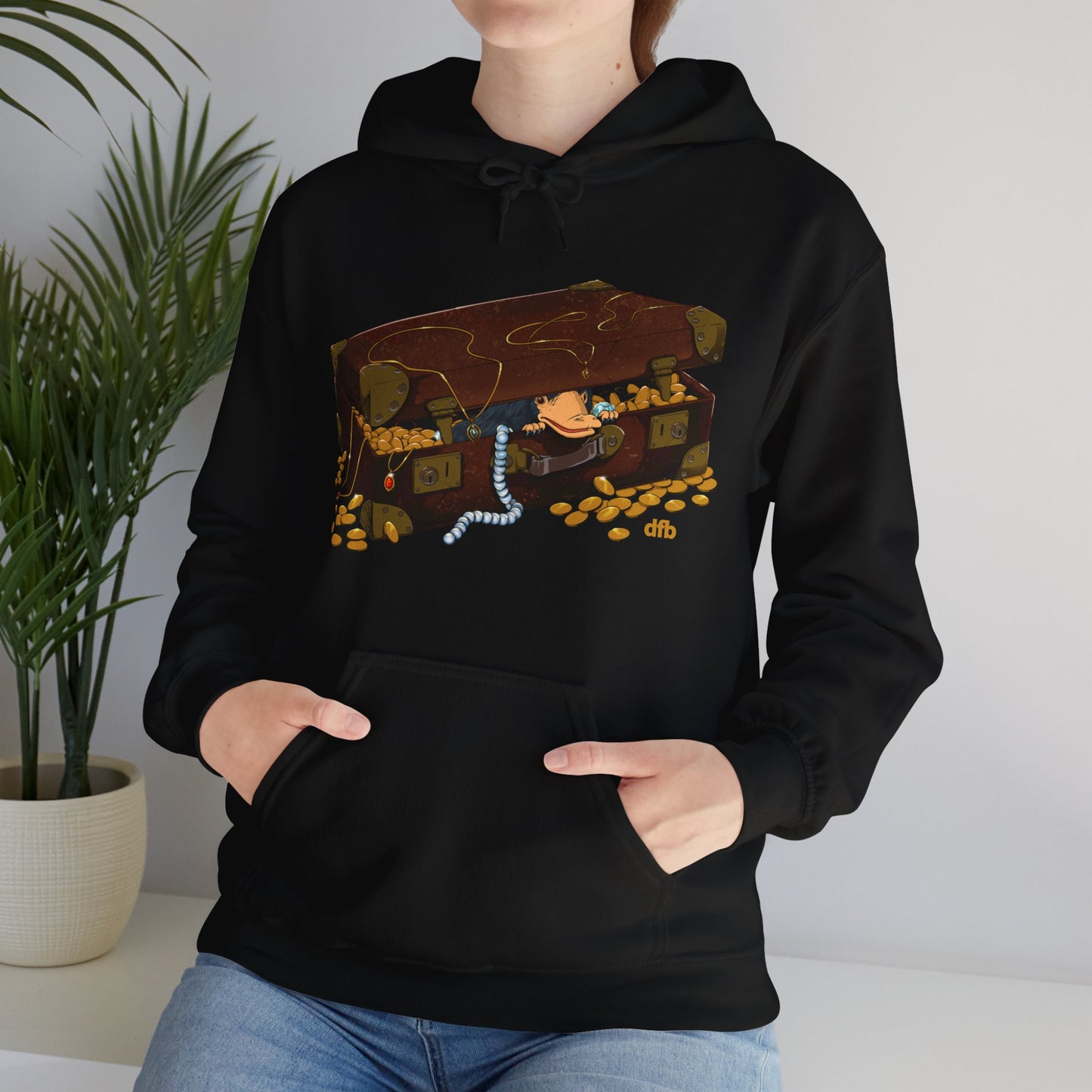 Niffler in a Suitcase - Adult Hoodie Sweatshirt