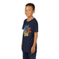 Food & Wine Compass -  Kid's Short Sleeve Tee Shirt
