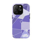 Tomorrowland Purple Wall - Tough Magnetic iPhone Case