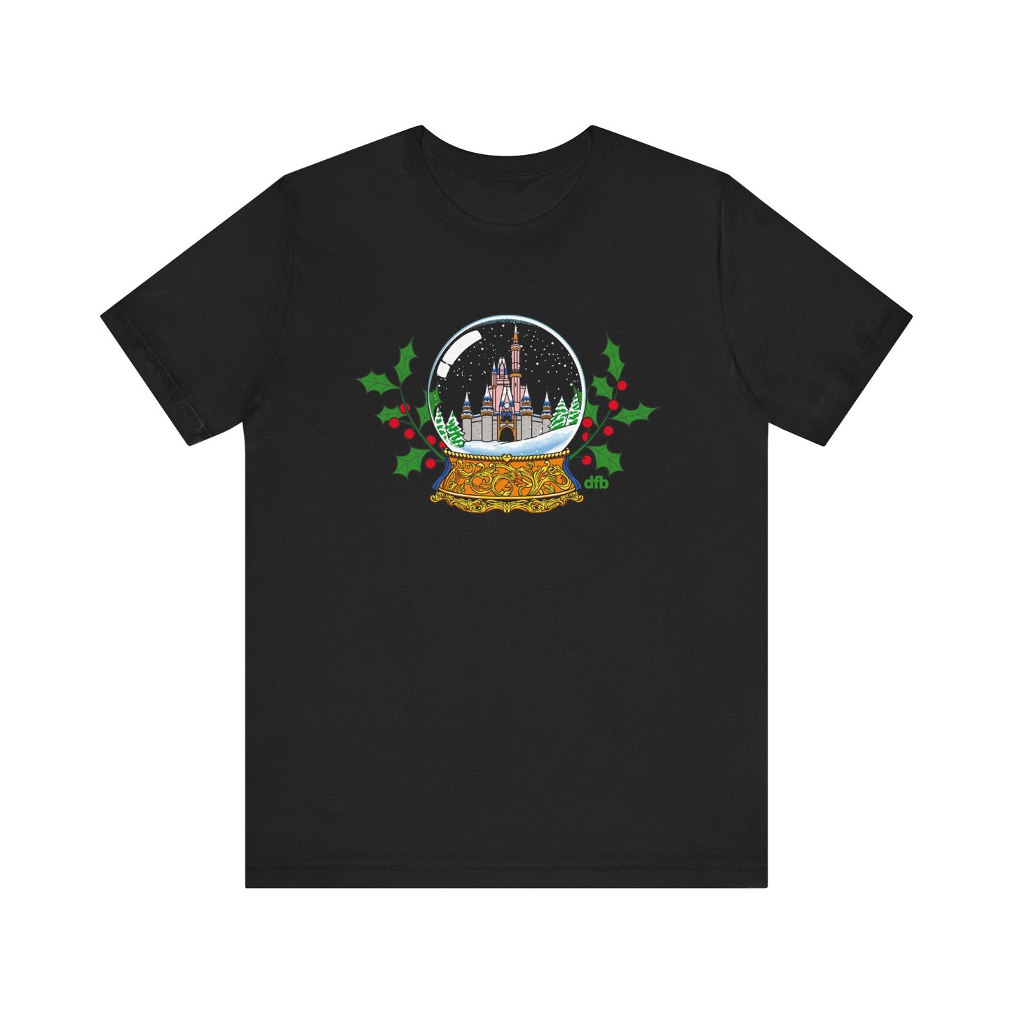 Magic Kingdom Snowglobes - Adult Tee Shirt