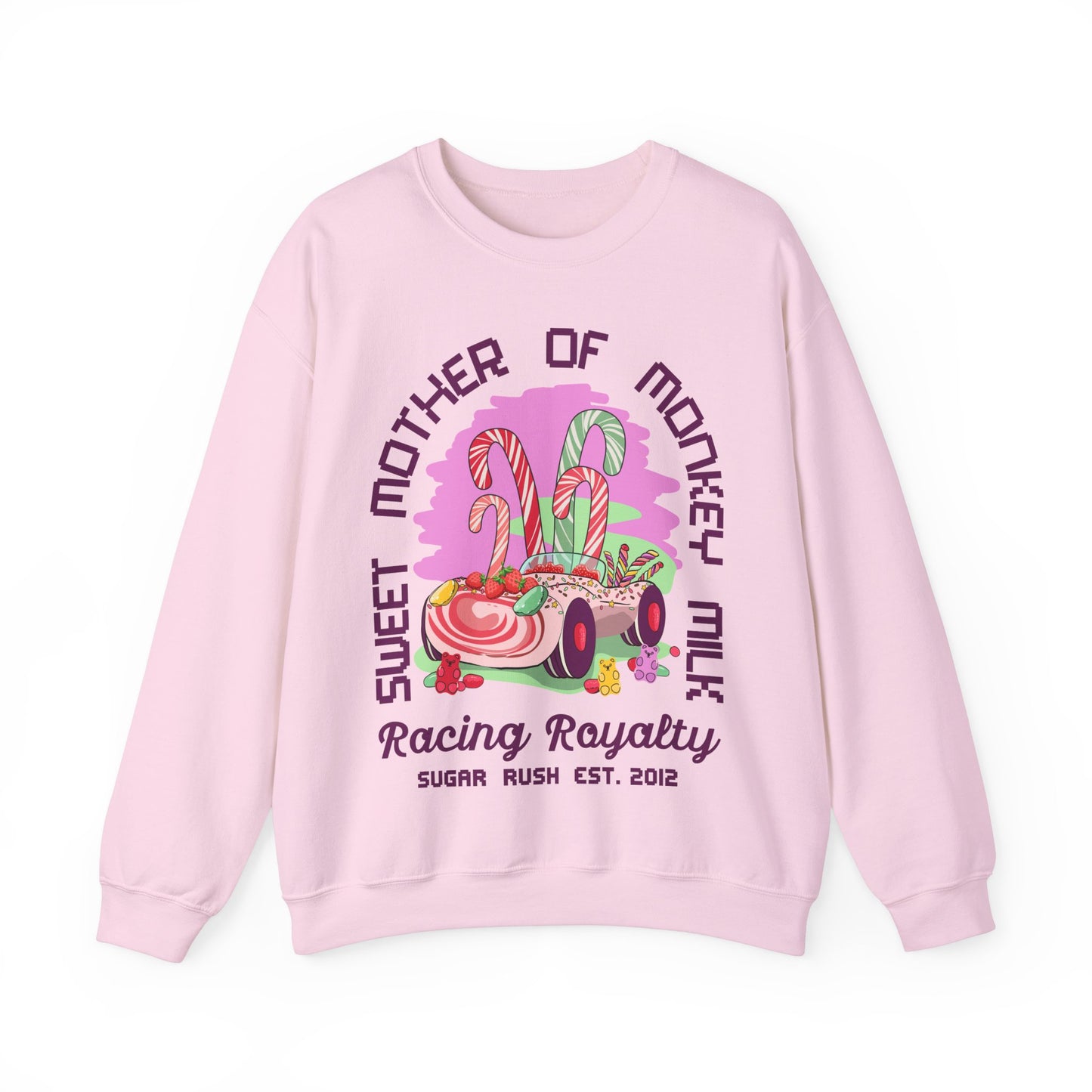 Vanellope Von Schweetz - Racing Royalty - Adult Crewneck Sweatshirt